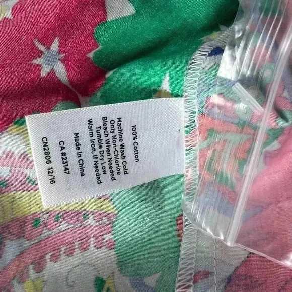 Talbots Floral Sleeveless shirt dress - Picture 10 of 10